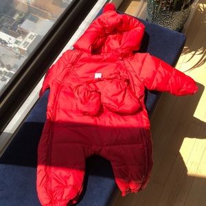 Down Baby Snow Suit